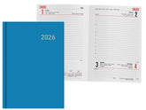 AGENDA ANUAL 2026 PARIS DIA PAGINA 15X21 AZUL | INGRAF AGENDAS